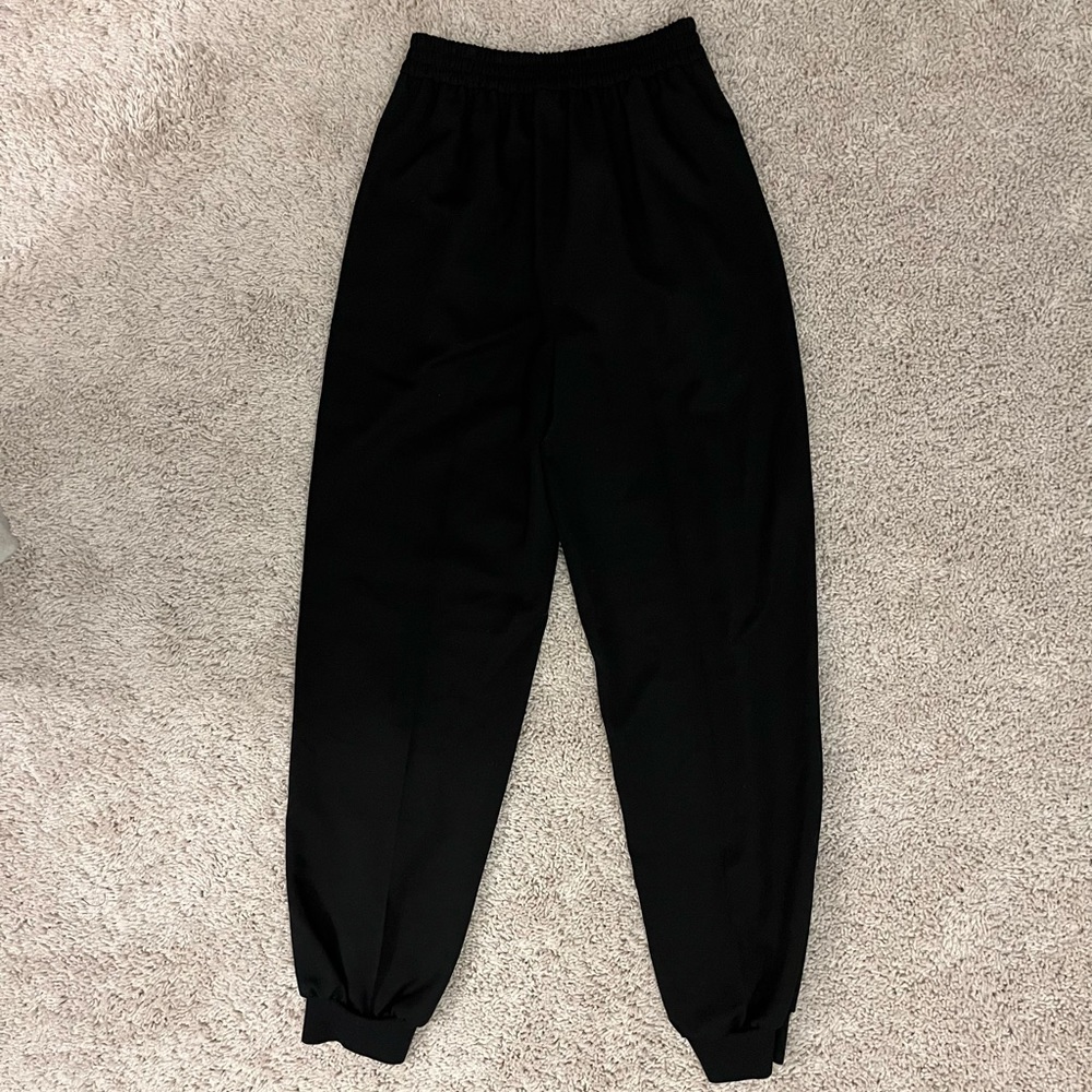 LAST CHANCE TODAY Stella McCartney Black Nicole Balloon Trousers | IT34 - Picture 8 of 14